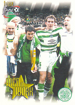 Team (puzzle 3) Celtic Glasgow 1999 Futera Fans' Selection #93
